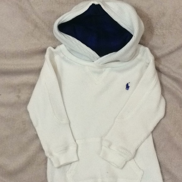POLO BY RALPH LAUREN HOODIE THERMAL SIZE 24 MONTHS - Picture 2 of 8